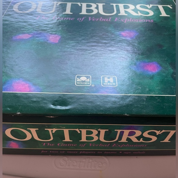 Vintage Outburst Party Board Game 1988 Edition, Great condition - Picture 7 of 9
